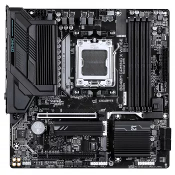 GIGABYTE B840M GAMING X WIFI6E emaplaat - AMD Ryzen 9000 protsessorid, 8+2+2 faasiline VRM, kuni 8200MHz DDR5(O.C), 2xPCIe 4.0 M.2, Wi-Fi 6E, 2.5GbE LAN, USB 3.2 Gen 1