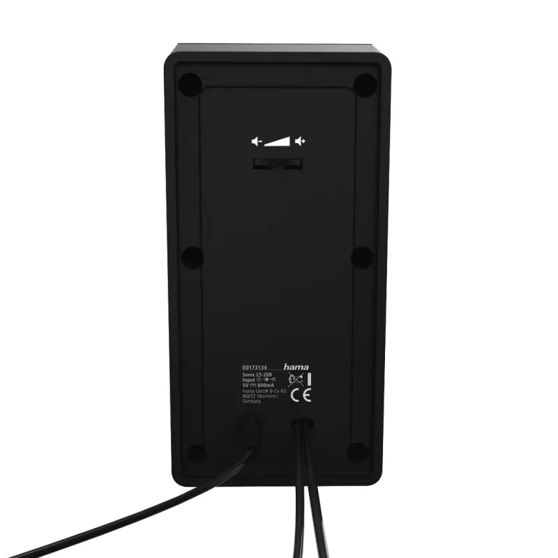 Kõlarid Hama Sonic LS-208 Must 8 W