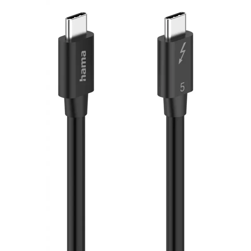 Hama USB-C USB-kaabel USB 3.2 Gen 2 (3.1 Gen 2) 1 m USB C Must