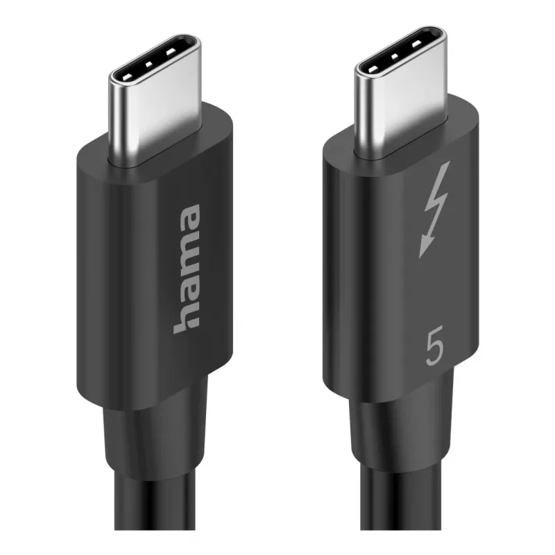 Hama USB-C USB-kaabel USB 3.2 Gen 2 (3.1 Gen 2) 1 m USB C Must