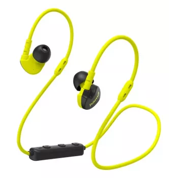 Hama Freedom Athletics III Peakomplekt Juhtmevaba Kõrvaklamber, kõrvasisene Spordi Bluetooth Must, Kollane