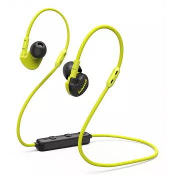 Hama Freedom Athletics III Peakomplekt Juhtmevaba Kõrvaklamber, kõrvasisene Spordi Bluetooth Must, Kollane