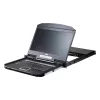 Rack-konsool ATEN CL3116NX 47 cm (18.5-tolline) LCD 1366x768 USB/PS2 VGA 1U Metall/Plast Must