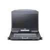 Rack-konsool ATEN CL3116NX 47 cm (18.5-tolline) LCD 1366x768 USB/PS2 VGA 1U Metall/Plast Must