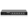 Intellinet 8-pordiline 2.5G Ethernet PoE+ kommutaator Kaheksa 10/100/1000/2500 Mbps PSE PoE+ porti, 100 W PoE eelarve, haldamata, lauaformaadis, seinale kinnitatav