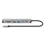 Manhattan USB-C Dock/Hub kaardilugejaga, pordid (x5): HDMI, USB-A (x2) ja USB-C (x2), toiteedastusega (PD) 100 W – vajab välist USB-C laadijat (ei ole kaasas). USB-toitega (välist toiteallikat pole vaja), kui PD-d ei kasutata.