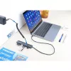 Manhattan USB-C Dock/Hub kaardilugejaga, pordid (x5): HDMI, USB-A (x2) ja USB-C (x2), toiteedastusega (PD) 100 W – vajab välist USB-C laadijat (ei ole kaasas). USB-toitega (välist toiteallikat pole vaja), kui PD-d ei kasutata.