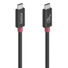 Hama USB-C kaabel, E-Marker, USB4 Gen4, 80 Gbit/s, 5 A, 240 W, 1.00 m