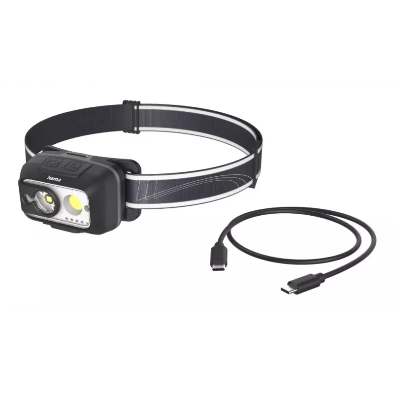 Hama HL500-C must, hall peapaelalamp LED
