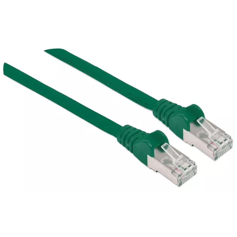 Intellinet võrgukaabel, Cat6, 5m, roheline, vask, S/FTP, LSOH / LSZH, PVC, RJ45, kullatud kontaktid, takerdumiskindel, kaitsemuhviga, eluaegne garantii
