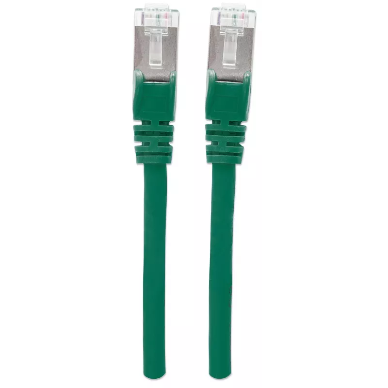 Intellinet võrgukaabel, Cat6, 5m, roheline, vask, S/FTP, LSOH / LSZH, PVC, RJ45, kullatud kontaktid, takerdumiskindel, kaitsemuhviga, eluaegne garantii