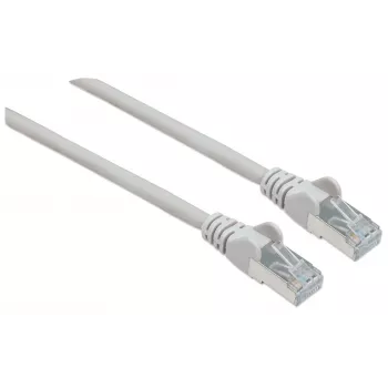 Intellinet võrguparanduskaabel, Cat6, 10 m, hall, vask, S/FTP, LSOH/LSZH, PVC, RJ45, kullatud kontaktid, takerdumisvastane, kaitsetutiga, eluaegne garantii