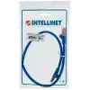 Intellinet võrgukaabel, Cat6, 0,5 m, sinine, vask, S/FTP, LSOH/LSZH, PVC, RJ45, kullatud kontaktid, rippumisvastane, kaitsemuhviga, eluaegne garantii