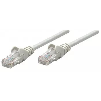 Intellinet Network patch-kaabel, Cat6, 1.5m, hall, Copper, S/FTP, LSOH / LSZH, PVC, RJ45, Gold Plated Contacts, Snagless, Booted, Lifetime Warranty