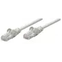 Intellinet Network patch-kaabel, Cat6, 1.5m, hall, Copper, S/FTP, LSOH / LSZH, PVC, RJ45, Gold Plated Contacts, Snagless, Booted, Lifetime Warranty