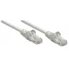 Intellinet võrk patch-kaabel, Cat6A, 0,25 m, hall, vask, S/FTP, LSOH / LSZH, PVC, RJ45, kullatud kontaktid, tõmblukuta, kaitsemuhviga, eluaegne garantii