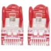 Intellinet võrguparanduskaabel, Cat6A, 2 m, punane, vask, S/FTP, LSOH / LSZH, PVC, RJ45, kullatud kontaktid, takerdumisvastane, kaitstud, eluaegne garantii