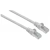 Intellinet võrk patch-kaabel, Cat7 kaabel/Cat6A Plugs, 0.25m, hall, Copper, S/FTP, LSOH / LSZH, PVC, RJ45, Gold Plated Contacts, Snagless, Booted, Lifetime Warranty