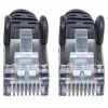 Intellinet võrk patch-kaabel, Cat7 kaabel/Cat6A Plugs, 1m, Must, Copper, S/FTP, LSOH / LSZH, PVC, RJ45, Gold Plated Contacts, Snagless, Booted, Lifetime Warranty