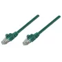 Intellinet võrguparanduskaabel, Cat6A, 0,25 m, roheline, vask, S/FTP, LSOH / LSZH, PVC, RJ45, kullatud kontaktid, haardevaba, kaitsemuhv, eluaegne garantii