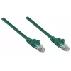 Intellinet võrguparanduskaabel, Cat6, 0,25 m, roheline, vask, S/FTP, LSOH / LSZH, PVC, RJ45, kullatud kontaktid, konksuvaba, kaitstud, eluaegne garantii