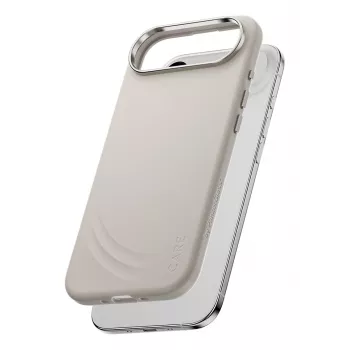 PanzerGlass CARE by Feature FLOW ümbris Vanilla koos MagSafe'iga iPhone Air jaoks