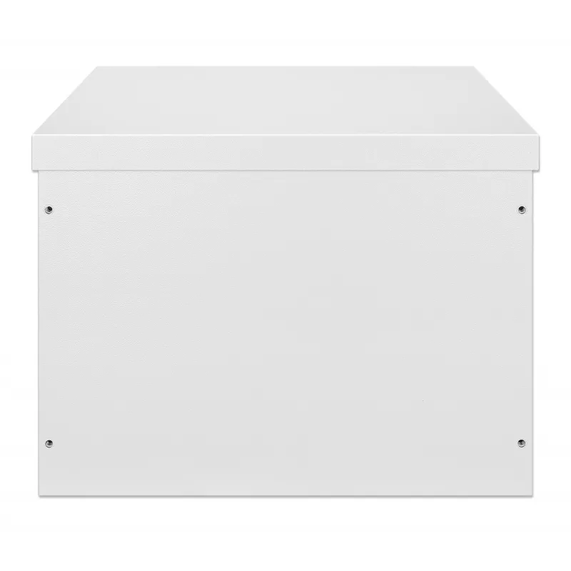 Intellinet Industrial IP55 19-tolline seinakinnituskapp integreeritud ventilaatoritega, 9U 600 mm sügavus, katusepaigaldatav kahe ventilaatoriga ventilatsiooniseade, tolmuja veekindel korpus, kokkupandud, helehall RAL7035