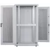 Intellinet 19-tolline serverikapp – eraldiseisev, 42U, 600x1000mm (laius x sügavus), hall, kokkupandud, max 1500kg, mitmepunktiline ukselukk, iga küljepaneeli jaoks oma lukk, kasulik sügavus 123–773mm, IP20 reiting, raam, teras