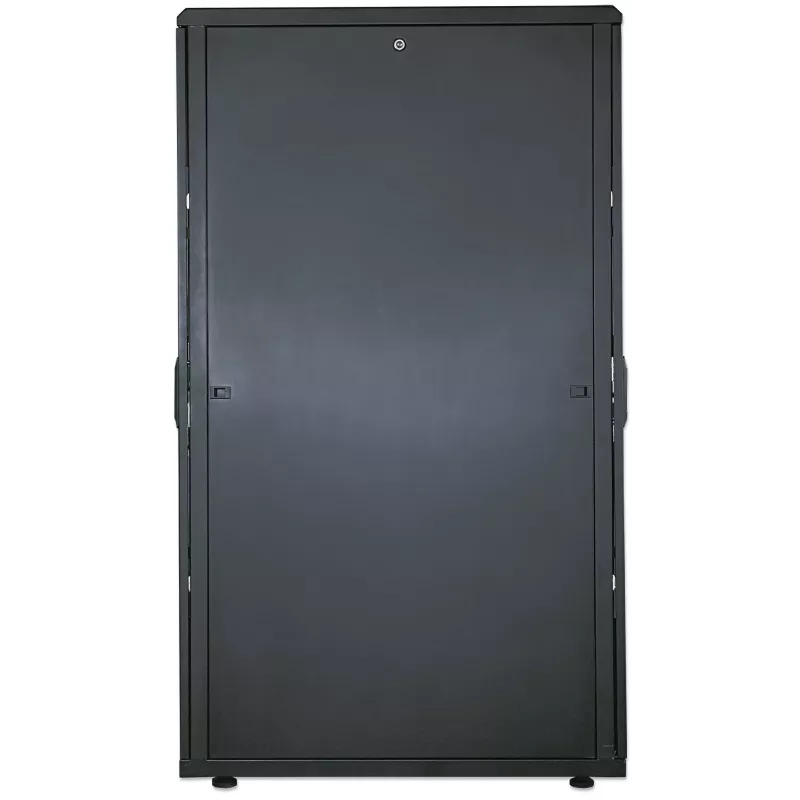 Intellinet 19-tolline serverikapp - vabaltseisev, 42U, 600x1000mm (laius x sügavus), must, lamedalt pakitud, max 1500kg, mitmepunktiline ukselukk, üks lukk iga külgpaneeli jaoks, kasutatav sügavus 123 kuni 773mm, IP20 hinnatud, rack, teras