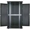 Intellinet 19-tolline serverikapp - vabaltseisev, 42U, 600x1000mm (laius x sügavus), must, lamedalt pakitud, max 1500kg, mitmepunktiline ukselukk, üks lukk iga külgpaneeli jaoks, kasutatav sügavus 123 kuni 773mm, IP20 hinnatud, rack, teras