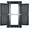 Intellinet 19-tolline serverikapp - vabaltseisev, 42U, 600x1000mm (laius x sügavus), must, lamedalt pakitud, max 1500kg, mitmepunktiline ukselukk, üks lukk iga külgpaneeli jaoks, kasutatav sügavus 123 kuni 773mm, IP20 hinnatud, rack, teras