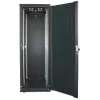 Intellinet 19-tolline võrgukapp - eraldiseisev, 42U, 800x800mm (laius x sügavus), must, lamepakend, maks 1500kg, mitmepunktiline ukselukk, üks lukk küljepaneeli kohta, kasutatav sügavus 123 kuni 573mm, IP20 reiting, rack, teras