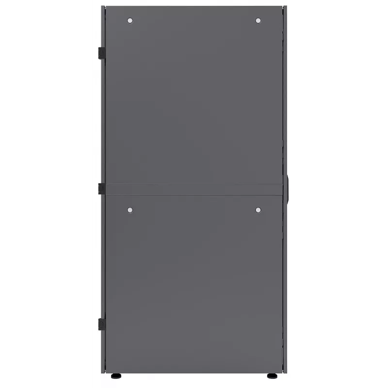 Intellinet 19-tolline serverikapp - vabaltseisev, 42U, 600x1200 mm (laius x sügavus), must, lamepakendis, max 1500 kg, mitmepunktiline ukselukk, üks lukk külgpaneeli kohta, kasutatav sügavus 123 kuni 973 mm, IP20, rack, teras