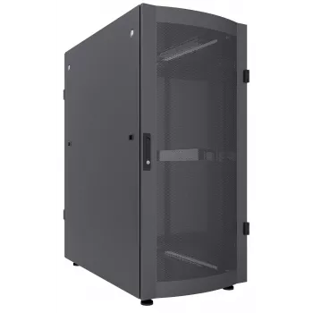 Intellinet 19-tolline serverikapp – eraldiseisev, 36U, 600x1200mm (laius x sügavus), must, lamepakend, max 1500kg, mitmepunktiline ukselukk, üks lukk külgpaneeli kohta, kasutatav sügavus 123 kuni 973mm, IP20, raam, teras