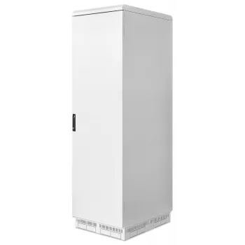 Intellinet Industrial IP55 19 inch võrgukapp integreeritud ventilaatoritega, 42U 800 mm sügavus, katusel paiknev nelja ventilaatoriga ventilatsiooniseade, tolmu- ja veekaitse, põrandale paigaldatav, kokkupandud, helehall RAL7035