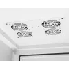 Intellinet Industrial IP55 19 inch võrgukapp integreeritud ventilaatoritega, 42U 800 mm sügavus, katusel paiknev nelja ventilaatoriga ventilatsiooniseade, tolmu- ja veekaitse, põrandale paigaldatav, kokkupandud, helehall RAL7035