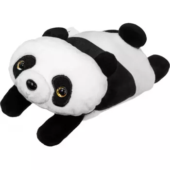 Rahakott LAUT MAGMOJI — MagSafe-ühilduv rahakott Panda disainiga, ABS/plüüš/kangas/metall/nailon, must ja valge