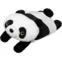 Rahakott LAUT MAGMOJI — MagSafe-ühilduv rahakott Panda disainiga, ABS/plüüš/kangas/metall/nailon, must ja valge