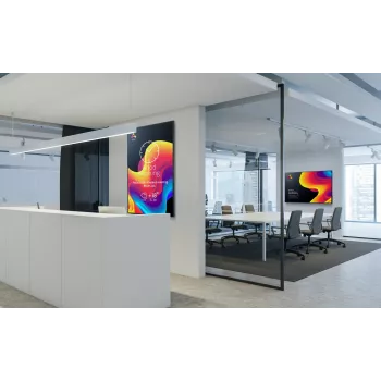 Sharp PN-ME752 Digital signage lamekraan 190,5 cm (75 tolli) LED 450 cd/m² 4K Ultra HD must Android
