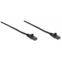 Intellinet Network patch-kaabel, Cat6, 10m, must, CCA, U/UTP, PVC, RJ45, kullatud kontaktid, takerdumisvaba, kaitsmega, eluaegne garantii