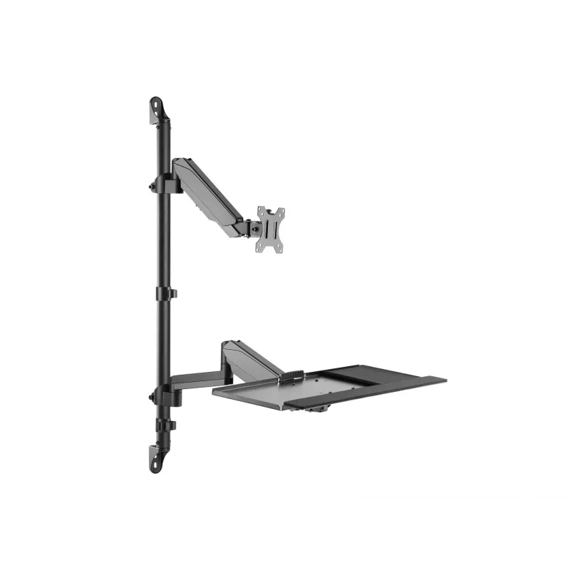 Equip 17-tolline-32-tolline ühe monitori seinale kinnitatav tööjaam