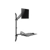Equip 17-tolline-32-tolline ühe monitori seinale kinnitatav tööjaam