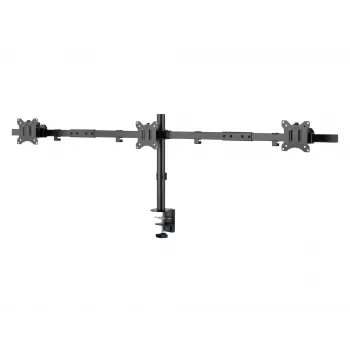 Equip 17-tolline - 32-tolline liigendatav kolme monitori lauakinnitusklamber klamber/tihendiga 21 kg