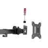 Equip 17-tolline - 32-tolline liigendatav kolme monitori lauakinnitusklamber klamber/tihendiga 21 kg