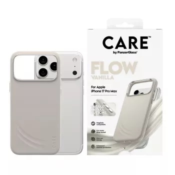 Cover PanzerGlass CARE by ® Feature FLOW Case Vanilla w. MagSafe iPhone 17 Pro Max