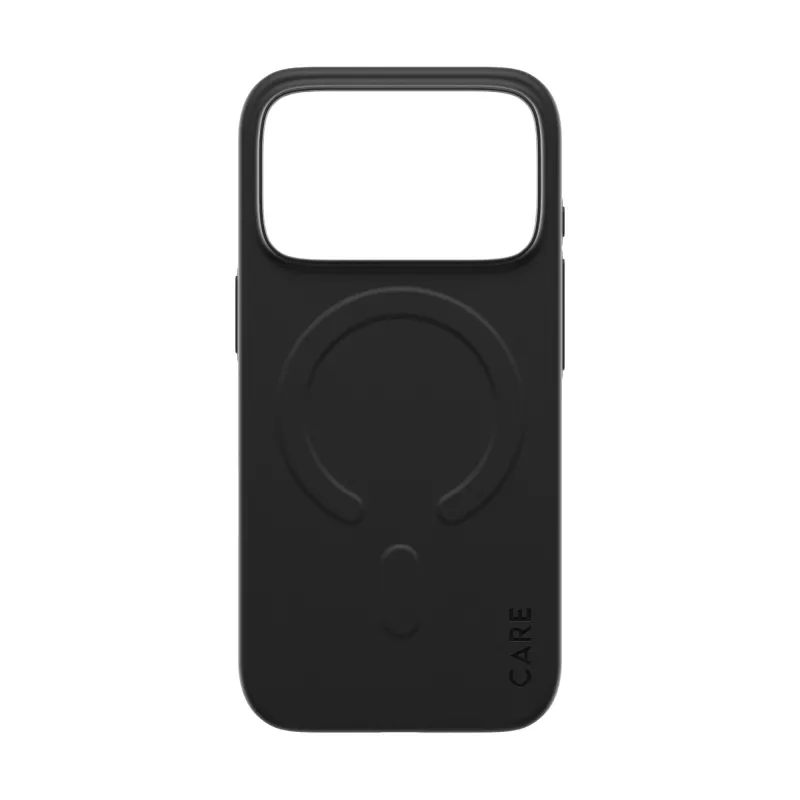 Kaitsev telefoniümbris PanzerGlass CARE™ SL1M MagSafe'iga iPhone 17 Pro jaoks — must