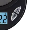Elektrooniline köögikaal Xavax Jewel Must Oval — max 0,5 kg, täpsus 0,1 g, CR2032 aku, 130×100×15 mm