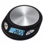 Elektrooniline köögikaal Xavax Jewel Must Oval — max 0,5 kg, täpsus 0,1 g, CR2032 aku, 130×100×15 mm