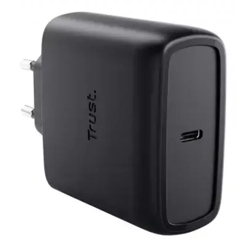 Laadija Trust Maxo 65W USB-C GaN laadija siseruumides Vahelduvvool Sülearvuti Nutitelefon Tahvelarvuti