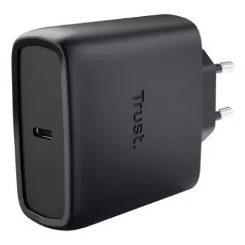 Laadija Trust Maxo 65W USB-C GaN laadija siseruumides Vahelduvvool Sülearvuti Nutitelefon Tahvelarvuti